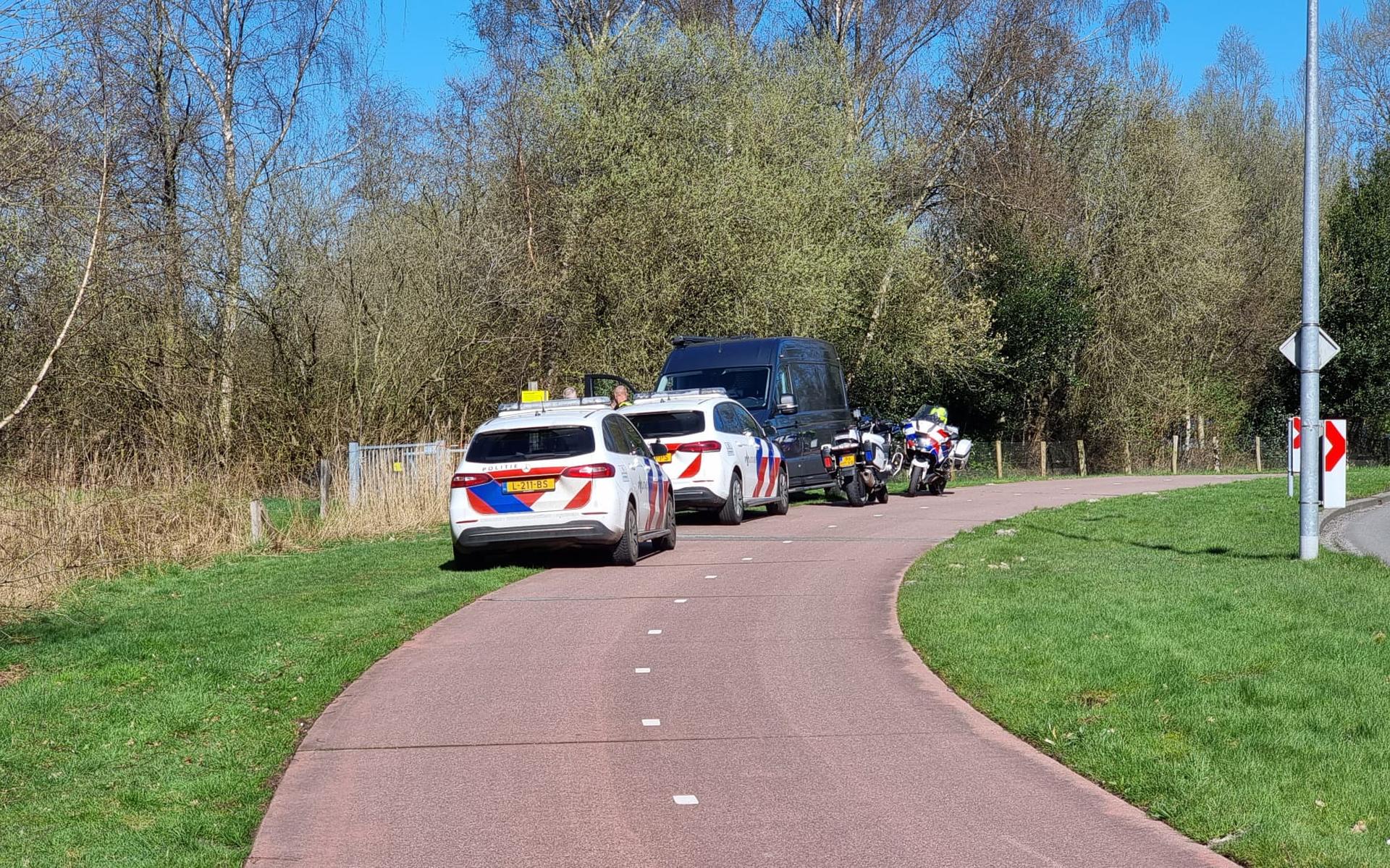 Politie bij de Piccardthof.