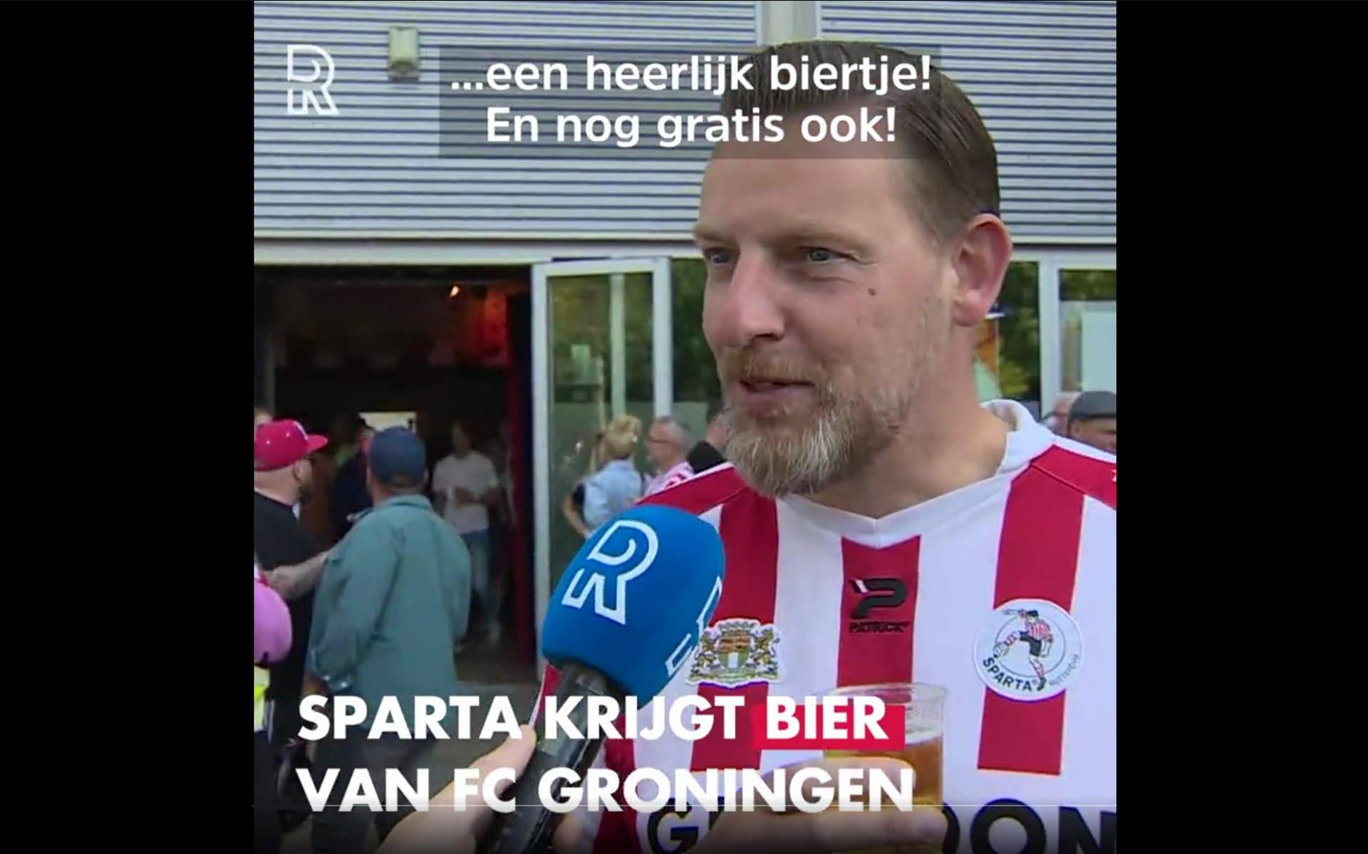 Screenshot uit de video van RTV Rijnmond